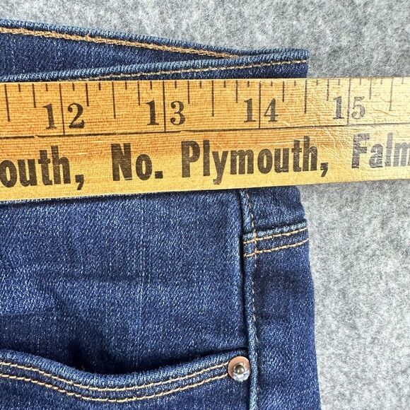 J Brand Jeans Womens 28 Blue Dark Vintage Wash Skinny Leg Stretch Denim Preppy - Picture 9 of 15